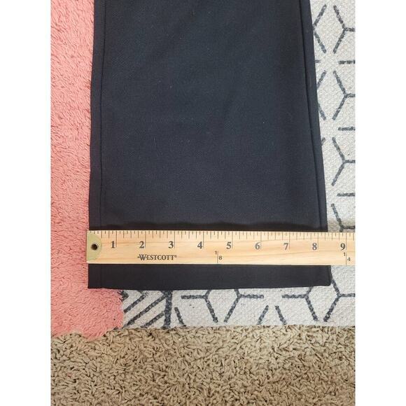 Cabi Black Ponte Knit Kingston Cropped Trouser Pants, sz 8 - Picture 14 of 16